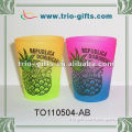 flare shot glass with printing logo / souvenir shot glass / glassware